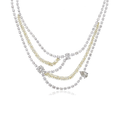 Éternelle Layered Diamond Necklace Set in 18K Gold | Luxury Fine Jewellery