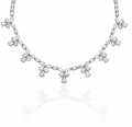 Starlight Drop Diamond Necklace in 18K Gold | Luxury Fine Jewellery