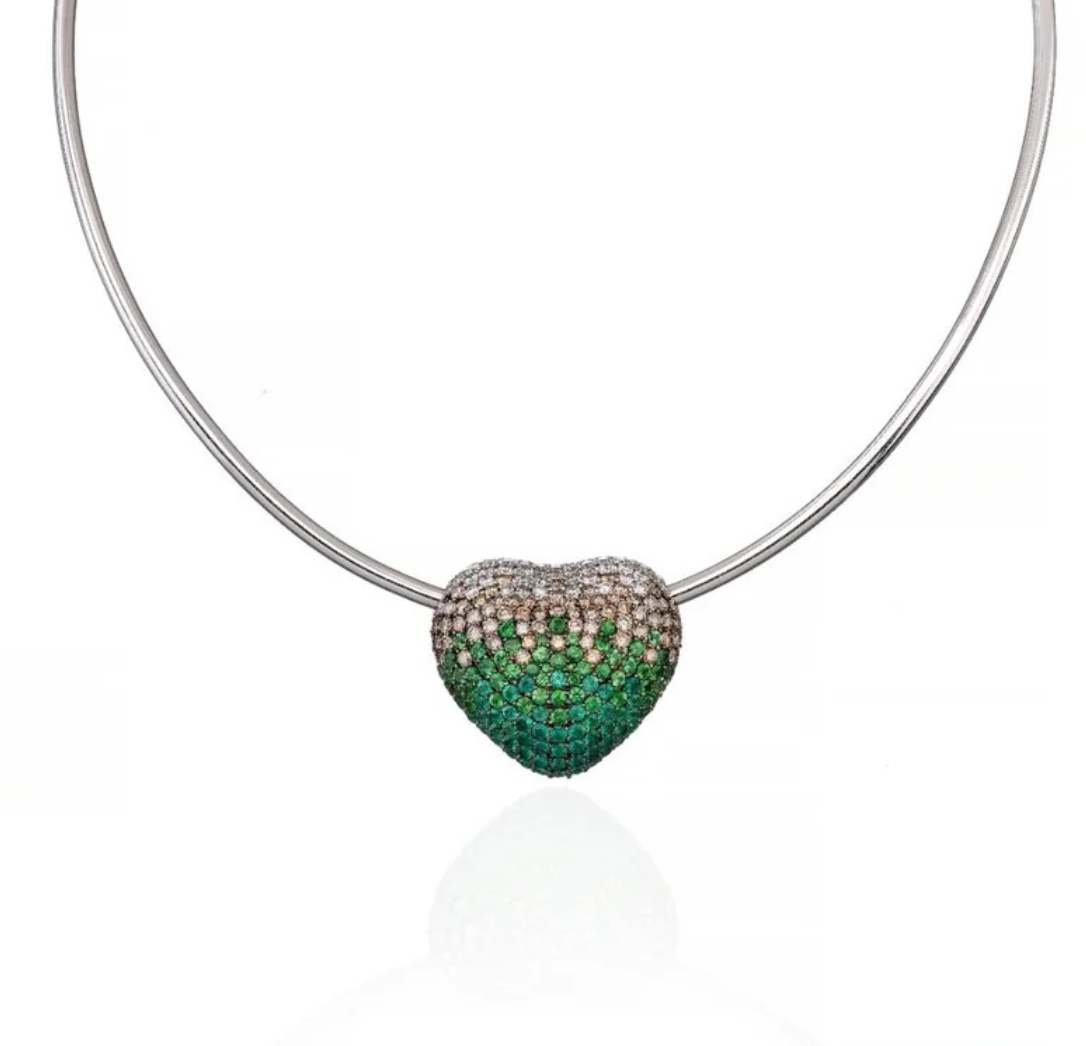 Aurielle Diamond Elegance Necklace in 18K Gold | Luxury Natural Diamond Jewellery