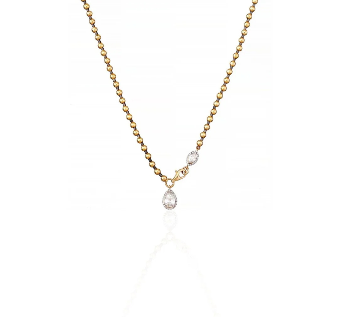 Étoile Solitaire Diamond Collar Necklace in 18K Gold | Luxury Fine Jewellery