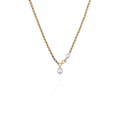 Étoile Solitaire Diamond Collar Necklace in 18K Gold | Luxury Fine Jewellery