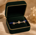 Jasmine Lapis Diamond Bracelet in 18K White Gold