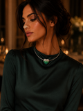 Aurielle Diamond Elegance Necklace in 18K Gold | Luxury Natural Diamond Jewellery