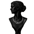 Éclipse Diamond Collar Necklace in 18K Gold | Luxury Fine Jewellery