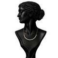 Auric Line Diamond Necklace in 18K Gold | Luxury Fine Jewellery
