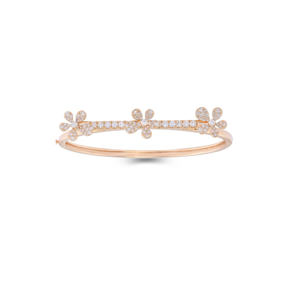 Jasmine Diamond Bracelet in 18K Yellow Gold