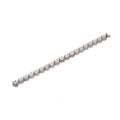 Aurex Asscher Solitaire Diamond Bracelet in 18K White Gold