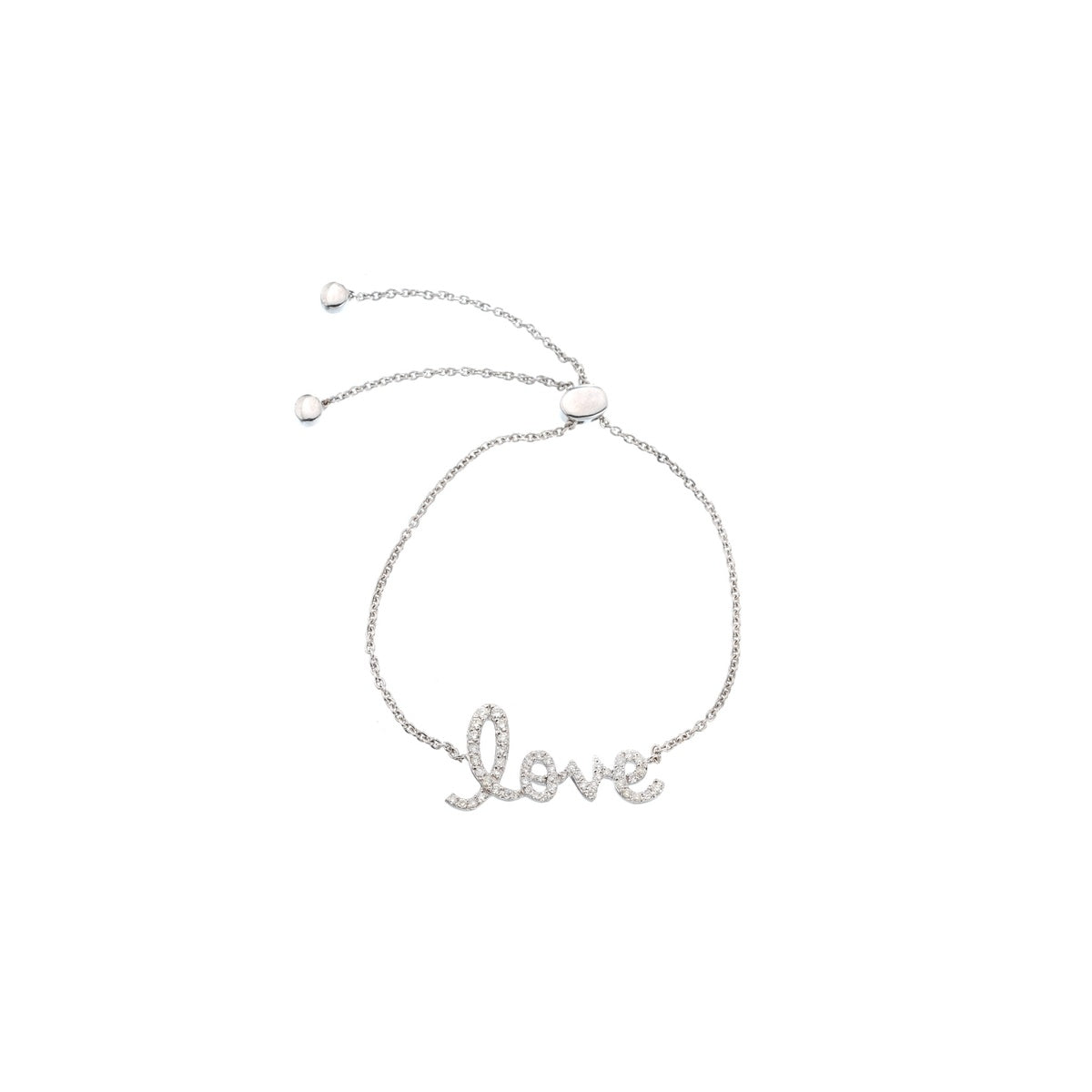 Amoura Diamond Love Bracelet in 18K Gold