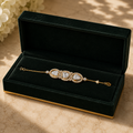Aurielle Polki Diamond Bracelet in 18K Gold