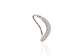 Veloura Pavé Diamond Bracelet in 18K White Gold