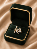 Celestial Spiral Diamond Statement Ring