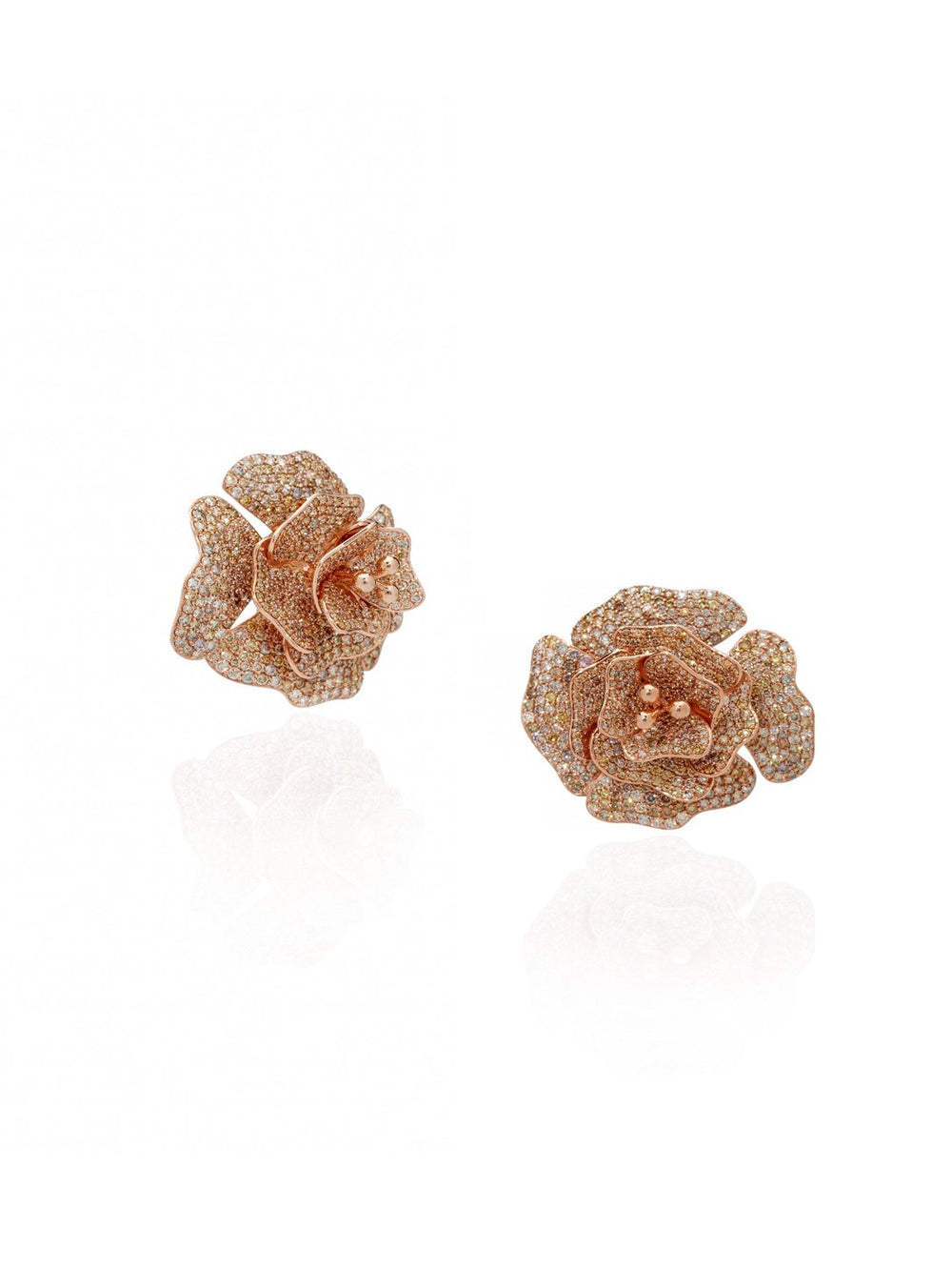 Aurum Fancy Yellow Diamond Statement Stud Earrings