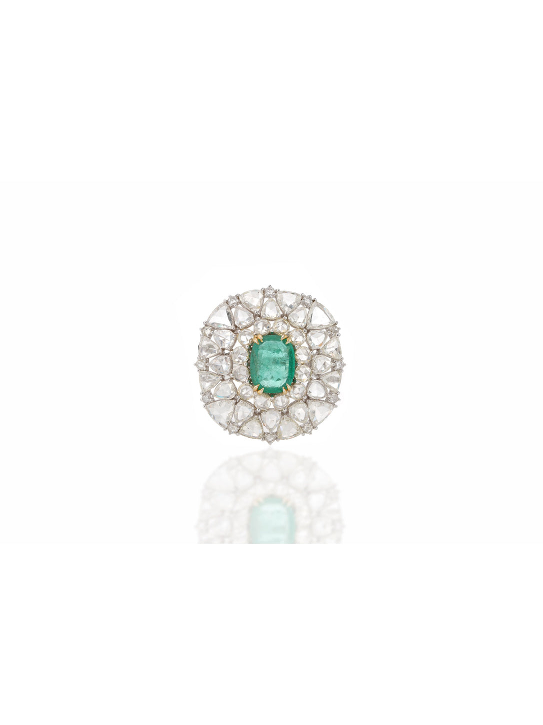 Noir Verde Pavé Statement Ring