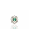 Noir Verde Pavé Statement Ring