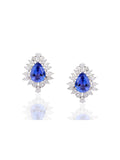 Sapphire Éclat Diamond Statement Earrings
