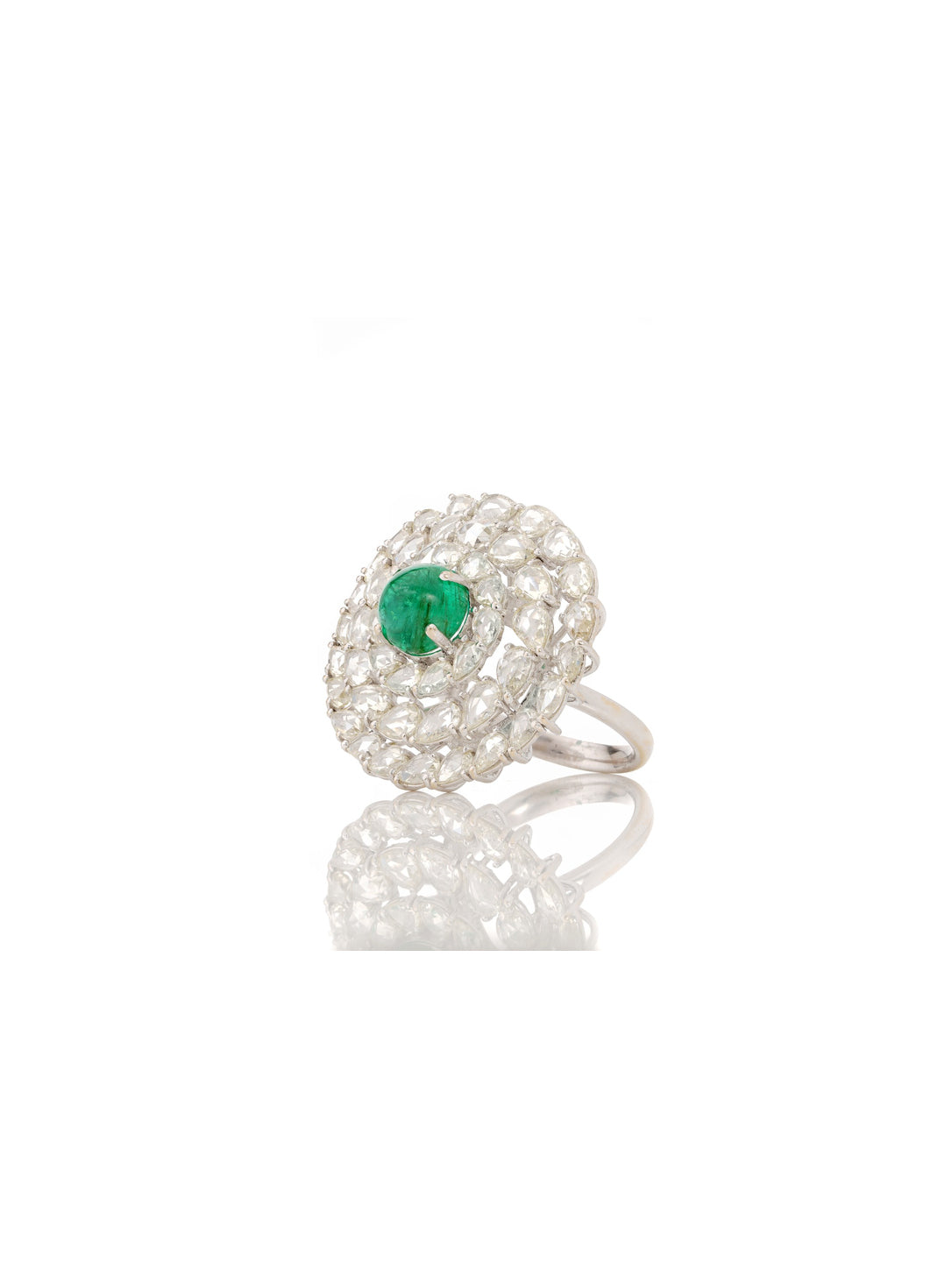 Verde Lumière Diamond Ring