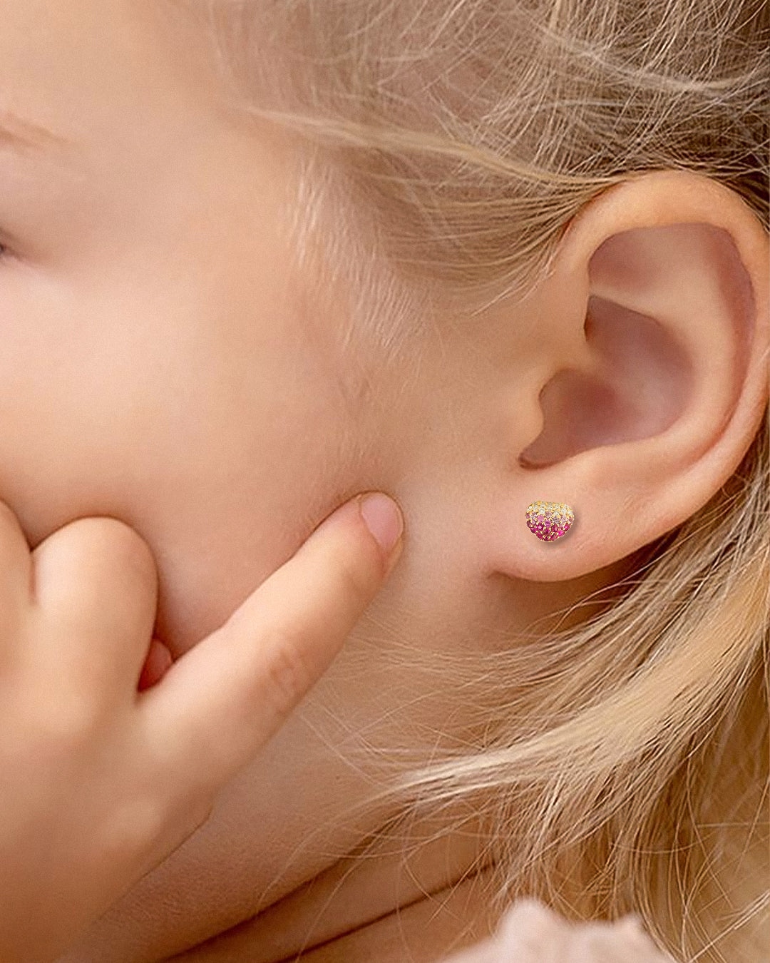 Sweet Disco Strawberry Earrings