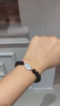 Luna Protect Evil Eye Diamond Bracelet in 14K Gold