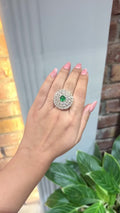 Verde Lumière Diamond Ring