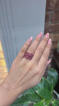 18K Rose Gold Ruby Wrap Ring