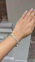 Éterna Luxe Diamond Bracelet in 18K White Gold