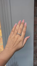Asterica Emer. Cut Eternity Band