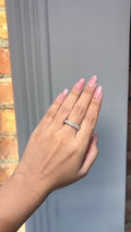 Oval Eternity Diamond Band