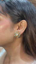Celestia Diamond Earrings in 18K Gold