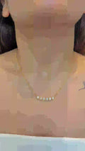 Tiara Round Diamond Pendant Necklace in 18K Gold