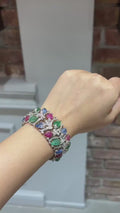 Celestique Diamond Statement Bracelet in 14K Gold