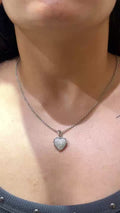 Amoura Heart Diamond Pendant Necklace in 18K Gold | Luxury Fine Jewellery