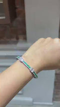Verde Lumière Diamond Emerald Bracelet in 18K Gold