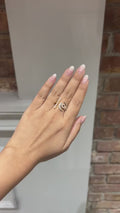 Celestial Spiral Diamond Statement Ring
