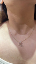 Luna Spark Diamond Pendant Necklace in 18K Gold | Luxury Fine Jewellery