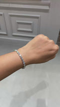 Élan Diamond Tennis Bracelet in 14K Gold