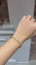 Lumière Diamond Bracelet in 18K Yellow Gold