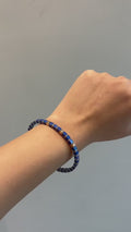Azure Luxe Diamond ceramic Bracelet in 14K Gold
