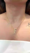 Luna Spark Diamond Bar Necklace in 18K Gold | Luxury Fine Jewellery