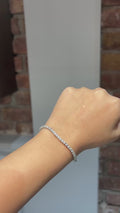 whiteDiamond Tennis Bracelet | 18K White Gold