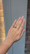 Emerald Band Ring