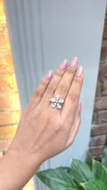Fleur Étoile Diamond Ring