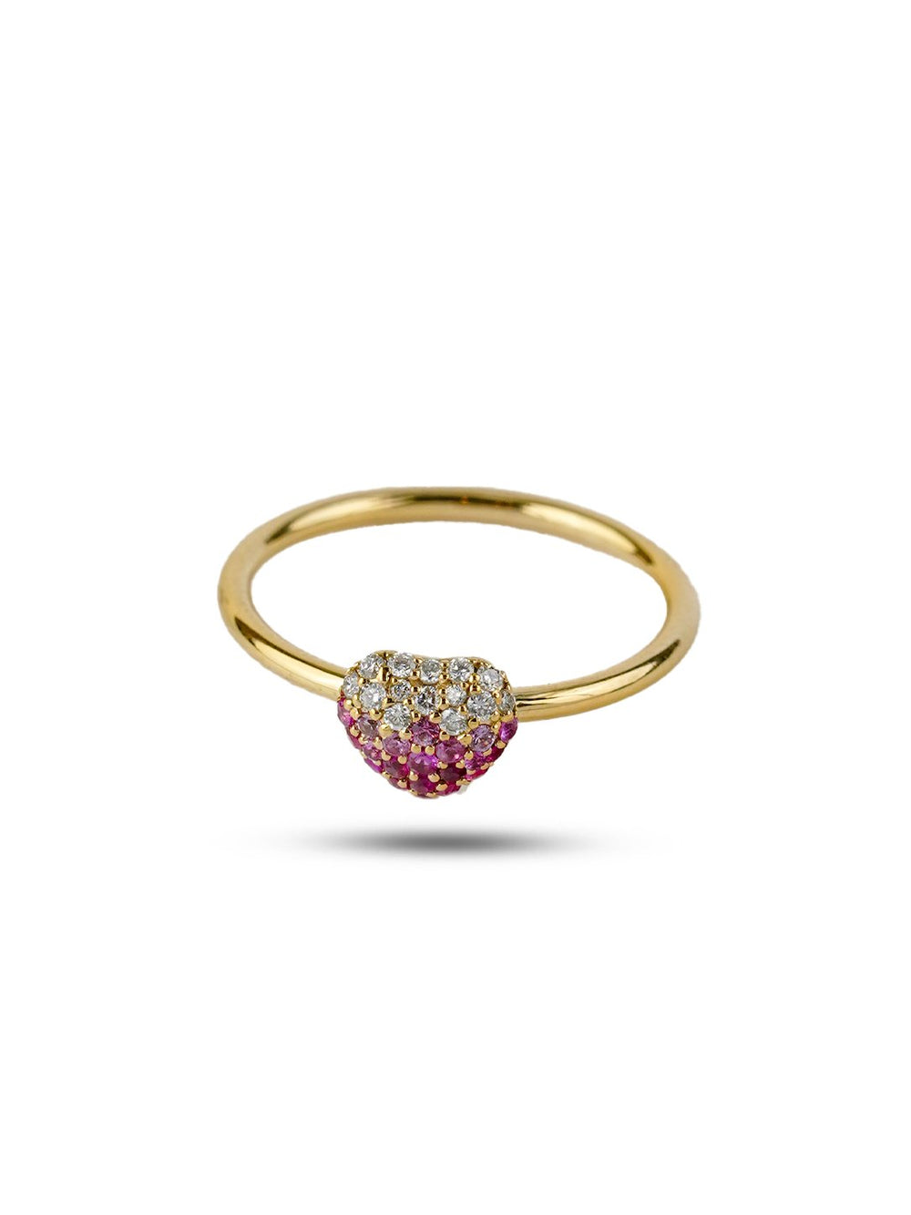 Berry Blush Diamond Ring
