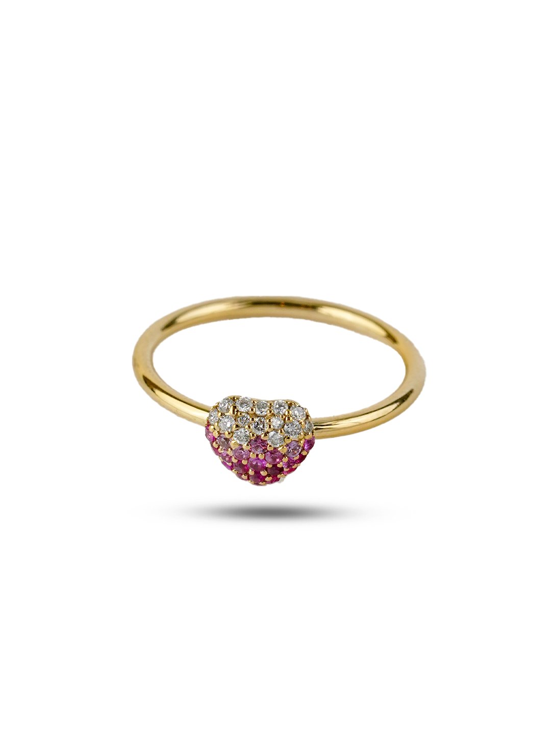 Berry Blush Diamond Ring