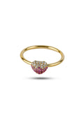 Berry Blush Diamond Ring