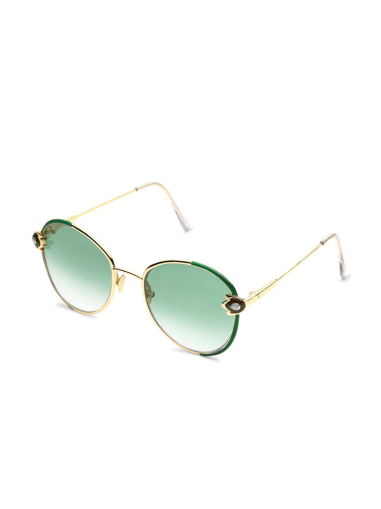 Green Gold Sunglasses