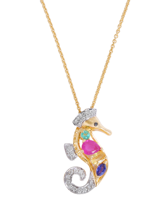 Sea Stallion  Necklace